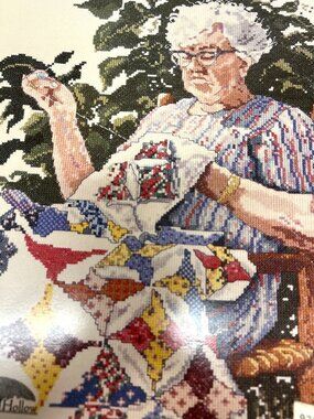 Silver Threads & Golden Memories Cross-Stitch Pattern By Hickory Hollow